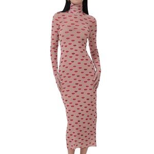 NWT Anthropology AFRM Dress maxi . sz M